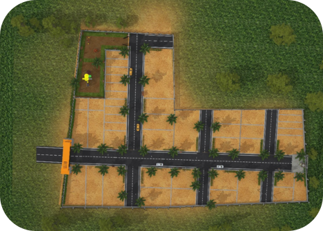 dtcp approved gated community plots salem